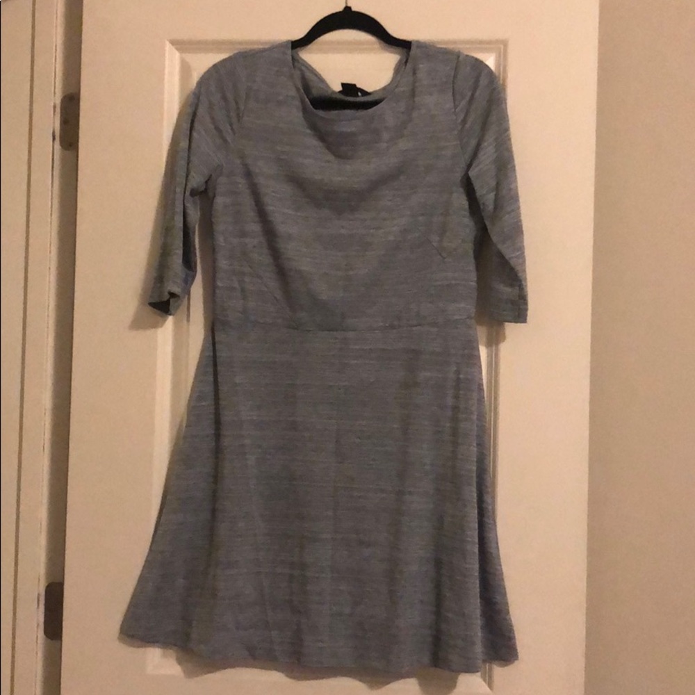 Greyish-blue dress